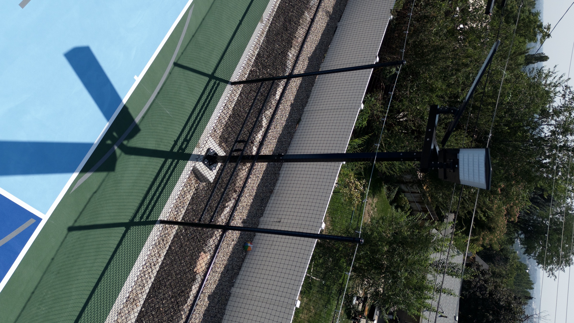 Sport court fencing