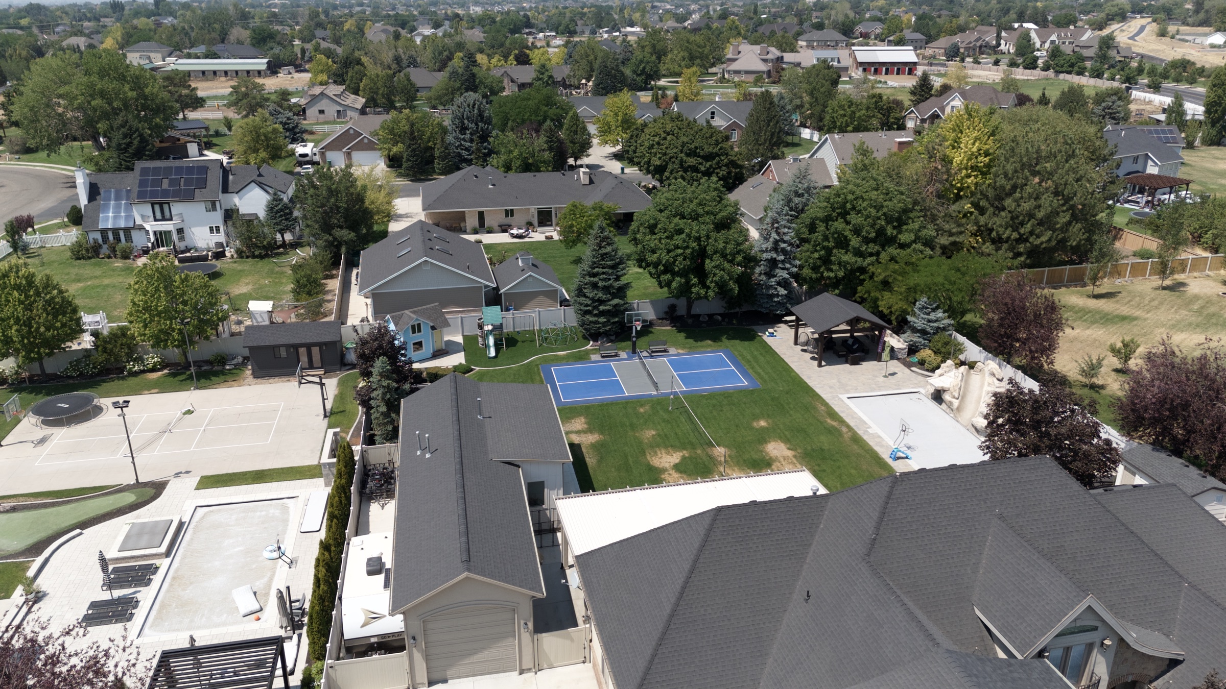Completed court project
