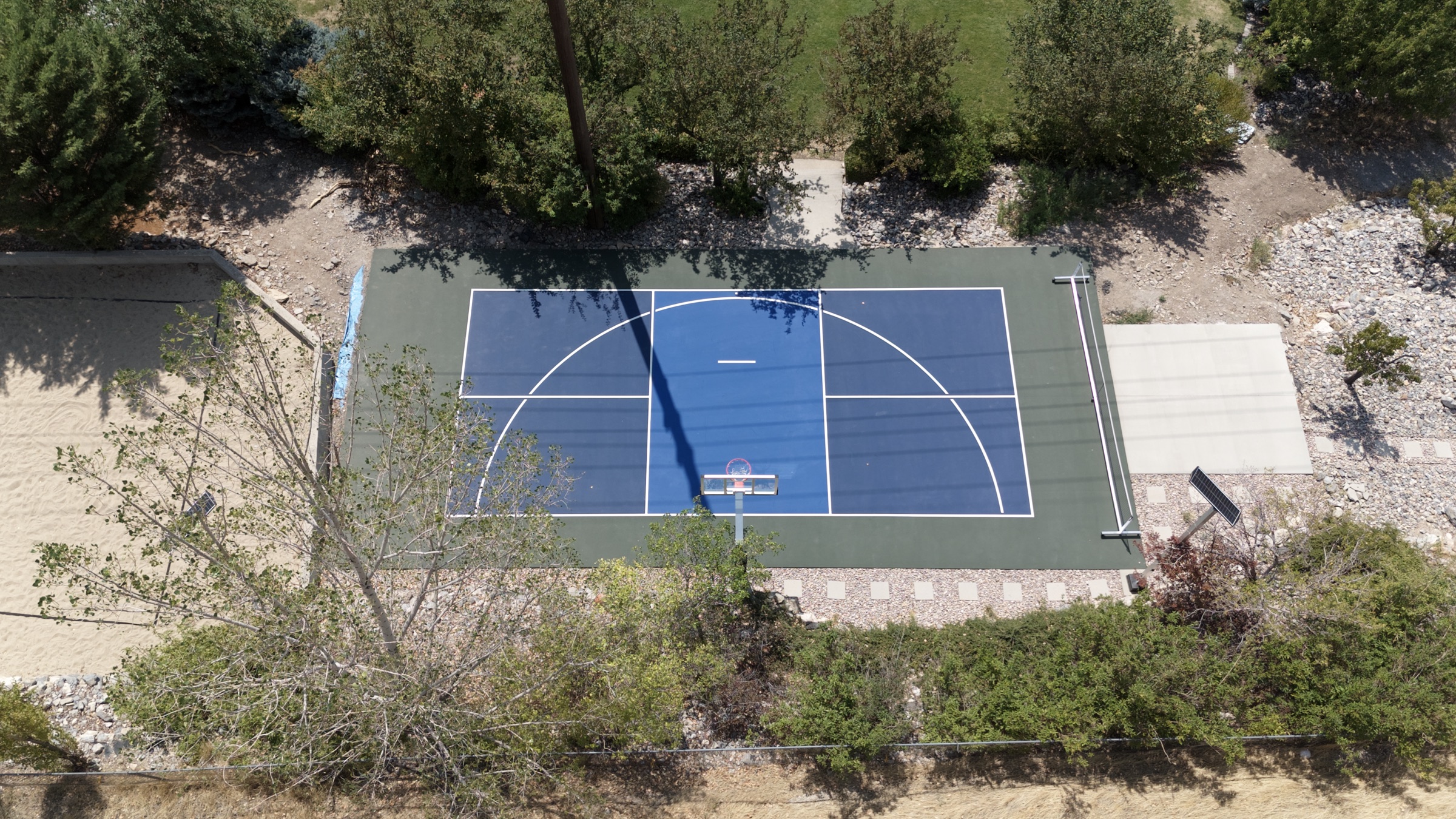 Court construction progress