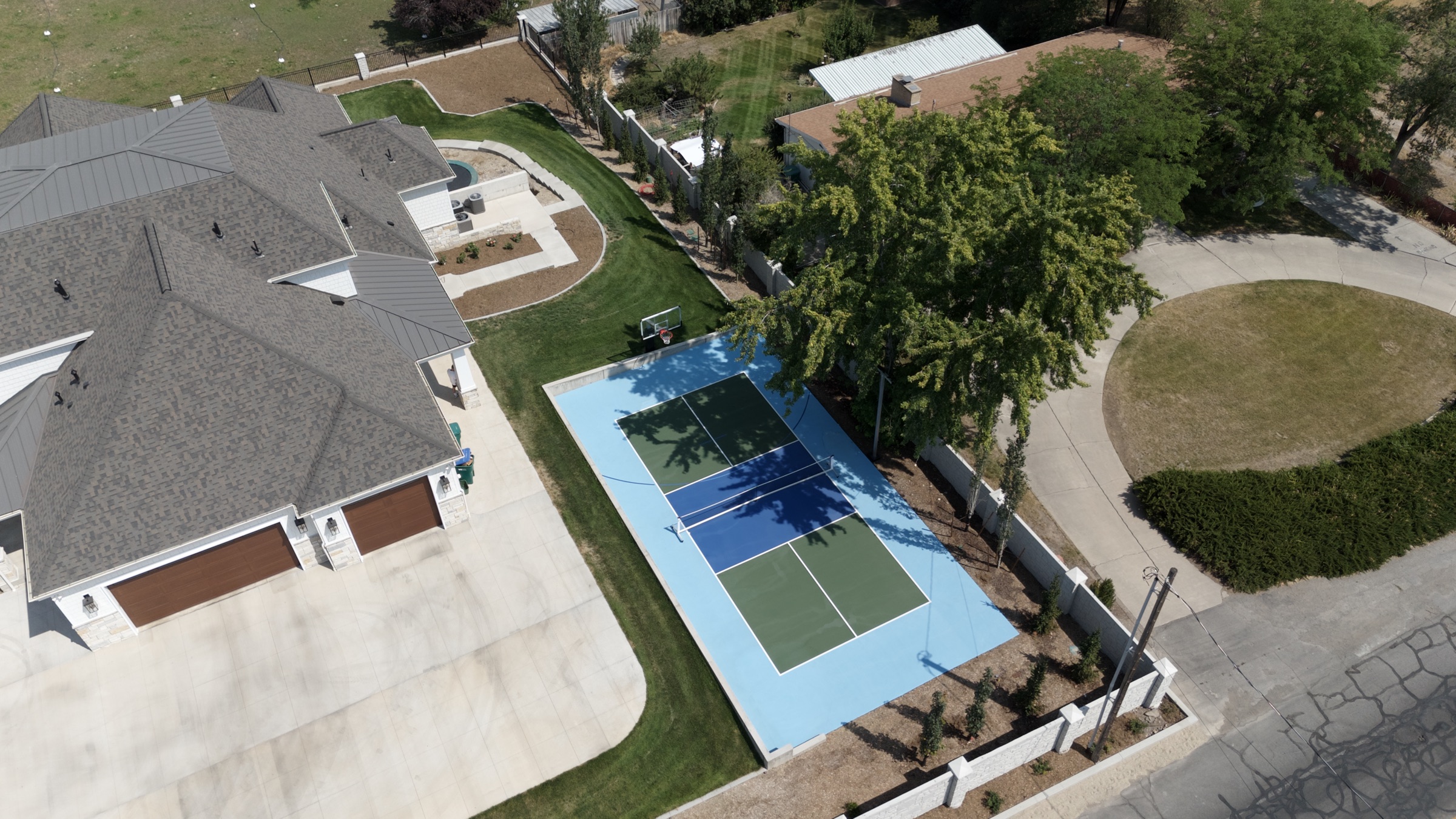 Court detail work